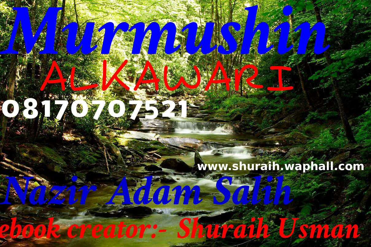 hausaebooks:- MURMUSHIN ALKAWARI complet na nazir adam salih